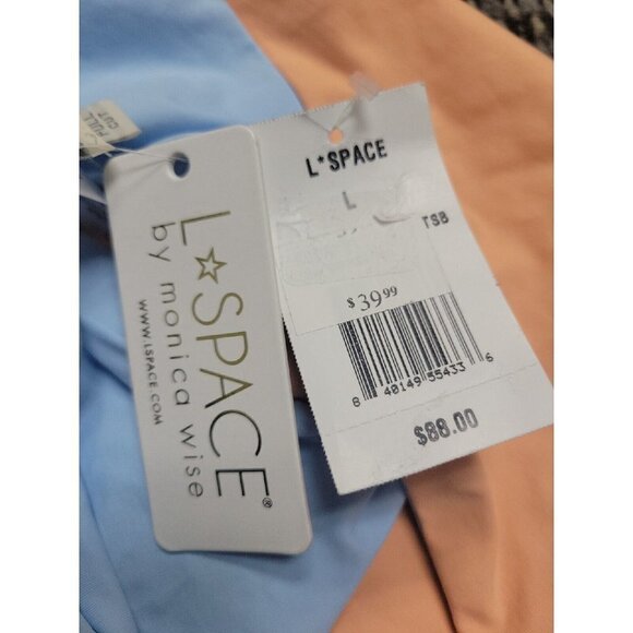 L*SPACE Reversible Dani Full String Bikini Swim Bottom. Size Large.  NWT $88. - Picture 5 of 5